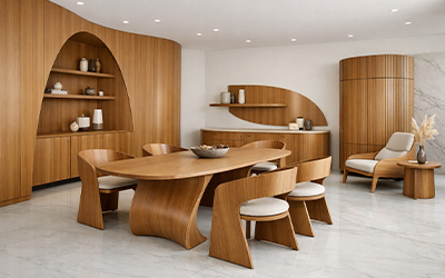 Future of Furniture Design: How Flexi Grade Plywood Is Shaping Curved Architecture