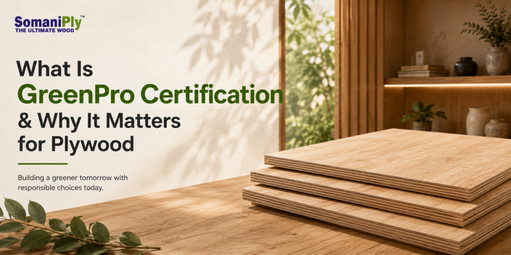 What Is GreenPro Certification & Why It Matters for Plywood